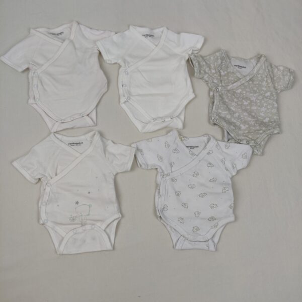 4 bodies - Vertbaudet - Naissance