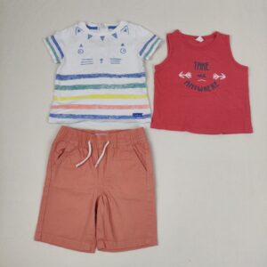 Ensemble 3 pièces - Multimarques - 12M