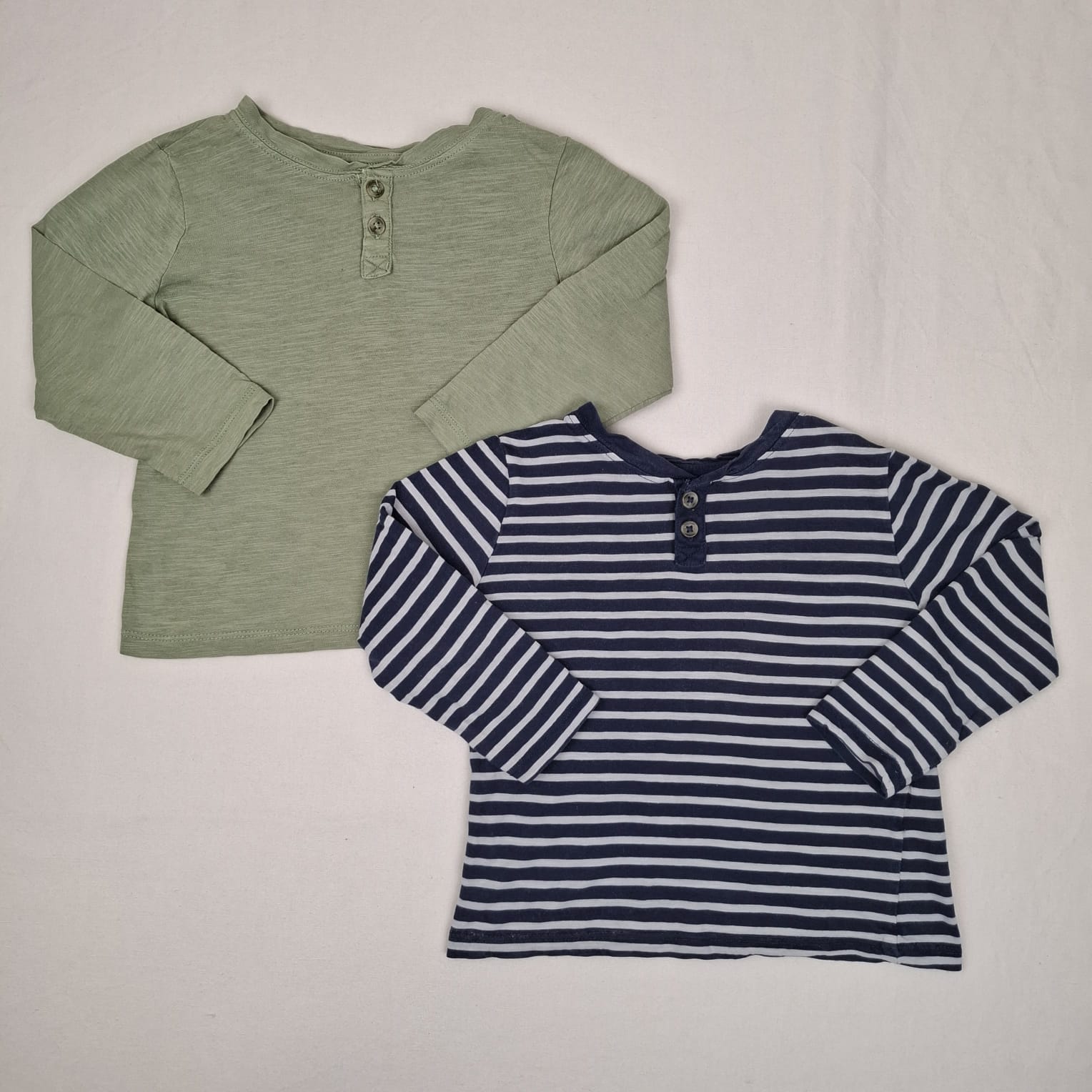 T-shirt manches longues - H&M - 3A