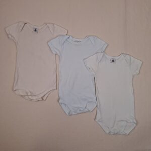 3 bodies - Petit Bateau - 12M