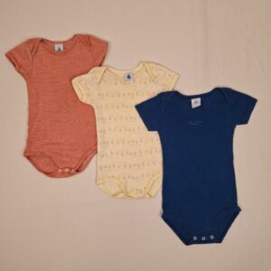 3 bodies - Petit Bateau - 12M