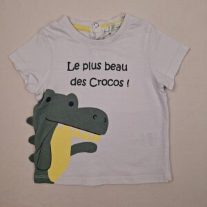 T-shirt manches courtes - Mes Petits Cailloux - 12M