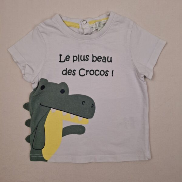 T-shirt manches courtes - Mes Petits Cailloux - 12M