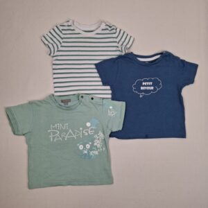T-shirt manches courtes - Multimarques - 12M