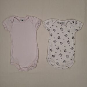 2 bodies - Petit Bateau - 6M
