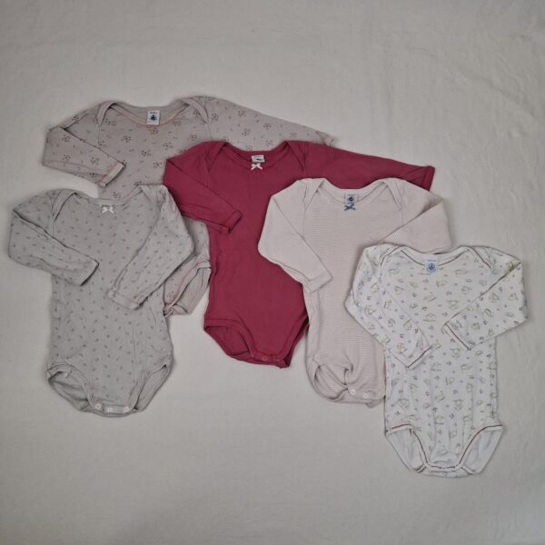 5 bodies - Petit Bateau - 18M
