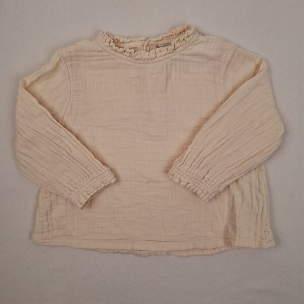 Blouse manches longues - Petit Bateau - 12M