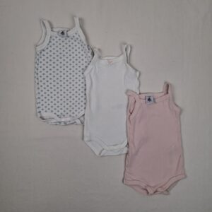 3 bodies - Petit Bateau - 3M