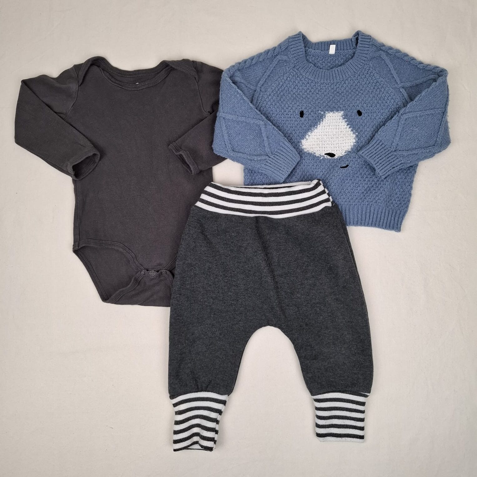 Ensemble 3 pièces - Multimarques - 12M