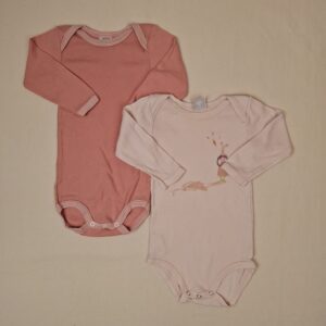 2 bodies - Petit Bateau - 6M