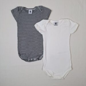 2 bodies - Petit Bateau - 12M