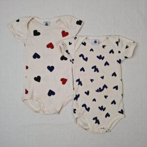2 bodies - Petit Bateau - 12M