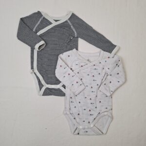 2 bodies - Petit Bateau - 3M