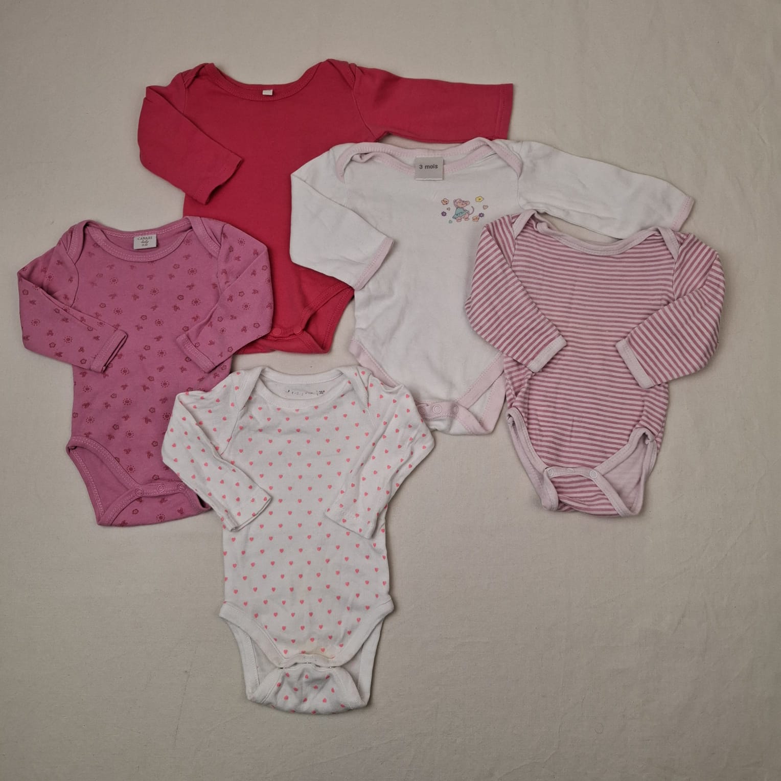 5 bodies - Canari Baby - 3M