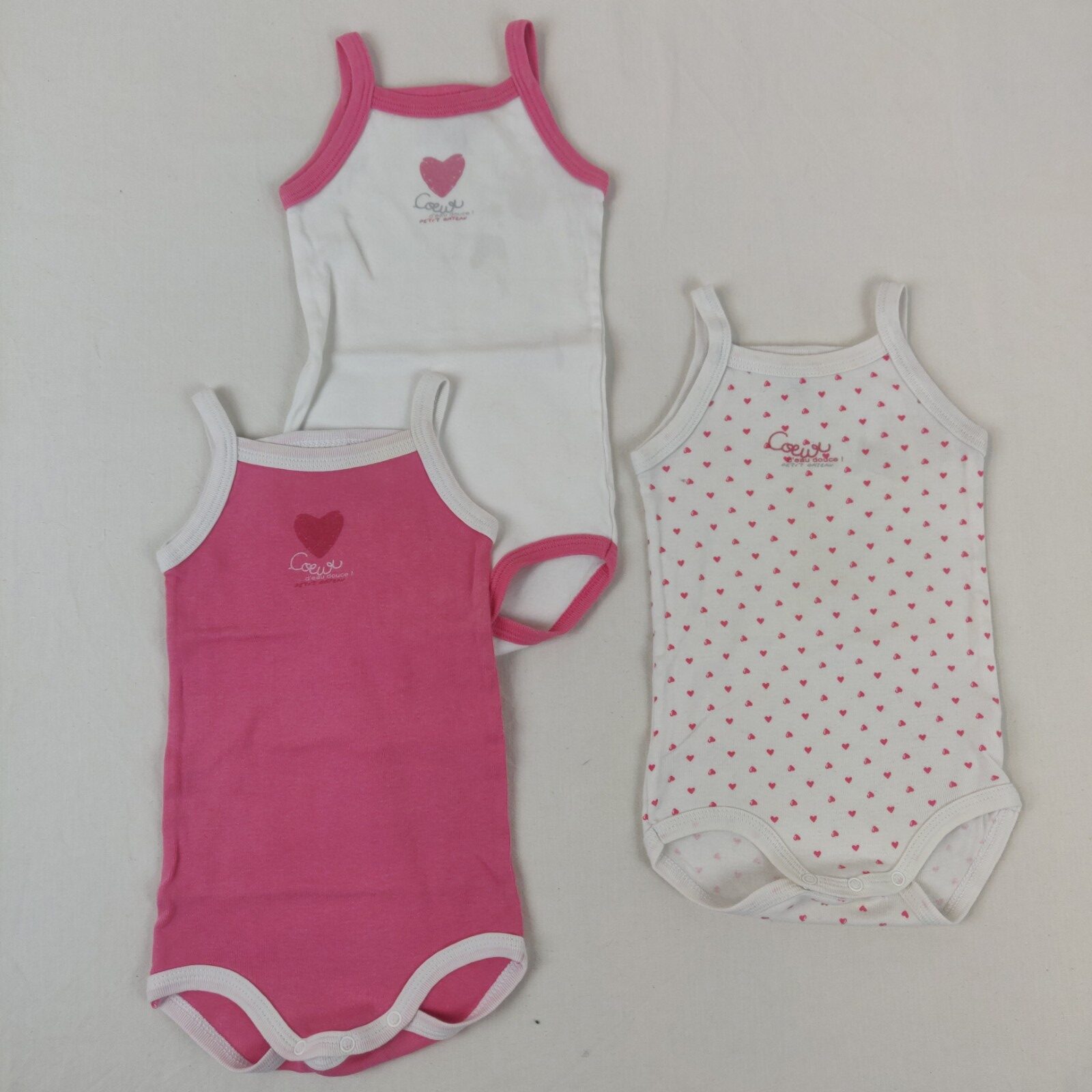 3 bodies - Petit Bateau - 6M