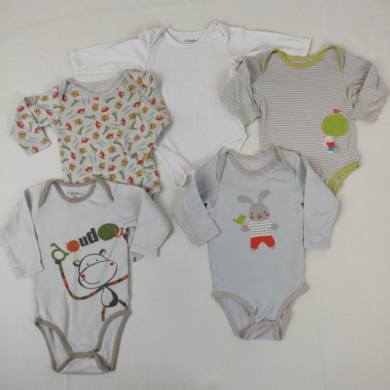4 bodies - KIABI - 18M