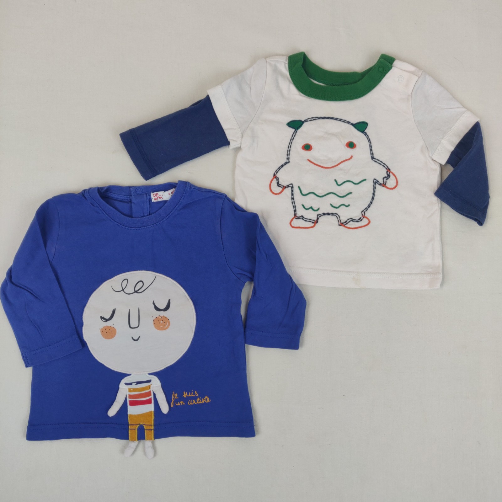 T-shirt manches longues - Du Pareil au Même - 6M