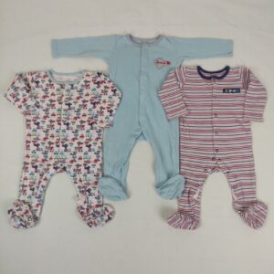 2 pyjamas 1 pièce - Multimarques - 9M