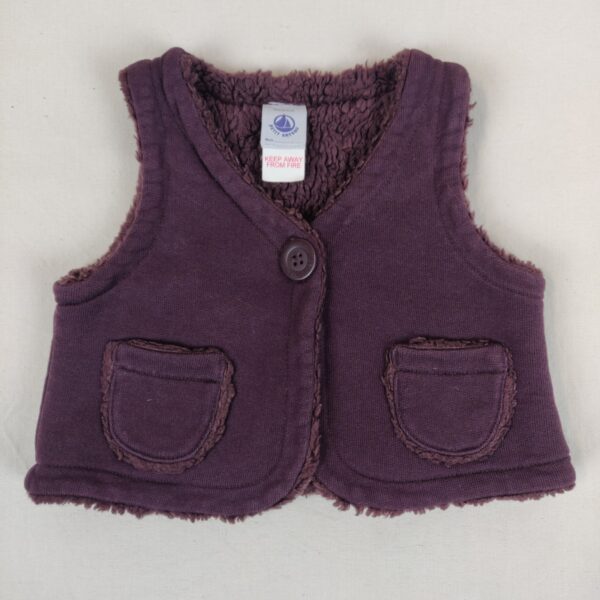 Gilet - Petit Bateau - 6M