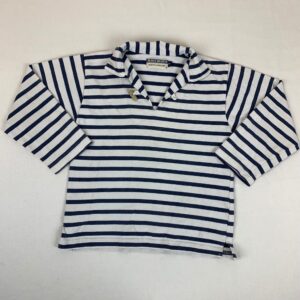T-shirt manches longues - Raye Bleue - 8A
