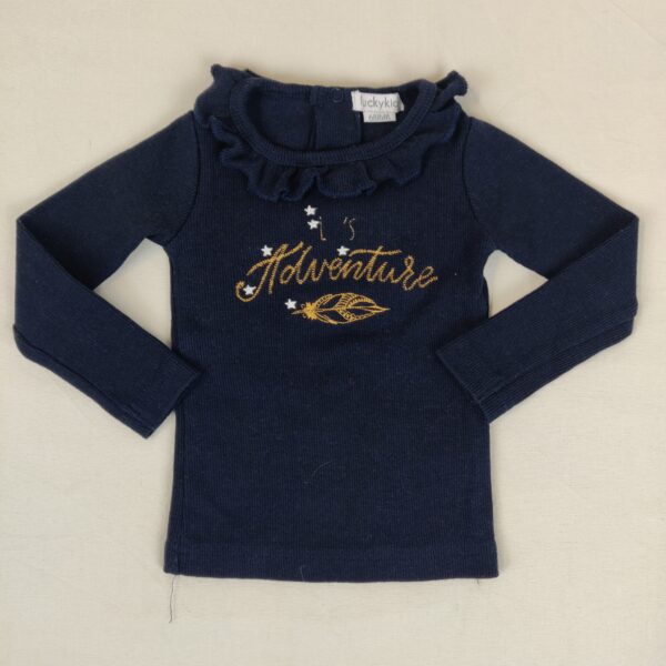 T-shirt manches longues - Luckykid - 6M