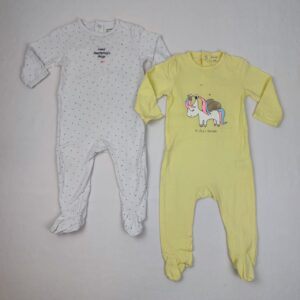 2 pyjamas 1 pièce - KIABI - 12M