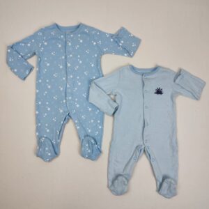 2 pyjamas 1 pièce - Fred & Flo - 3M