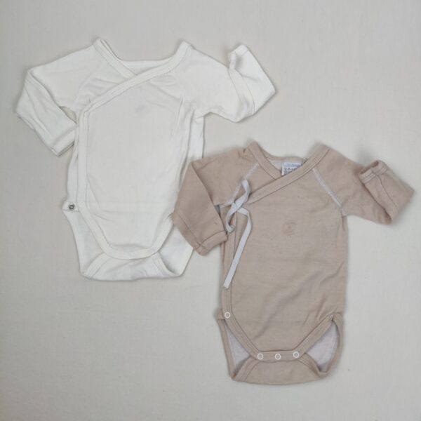 2 bodies - Petit Bateau - 3M