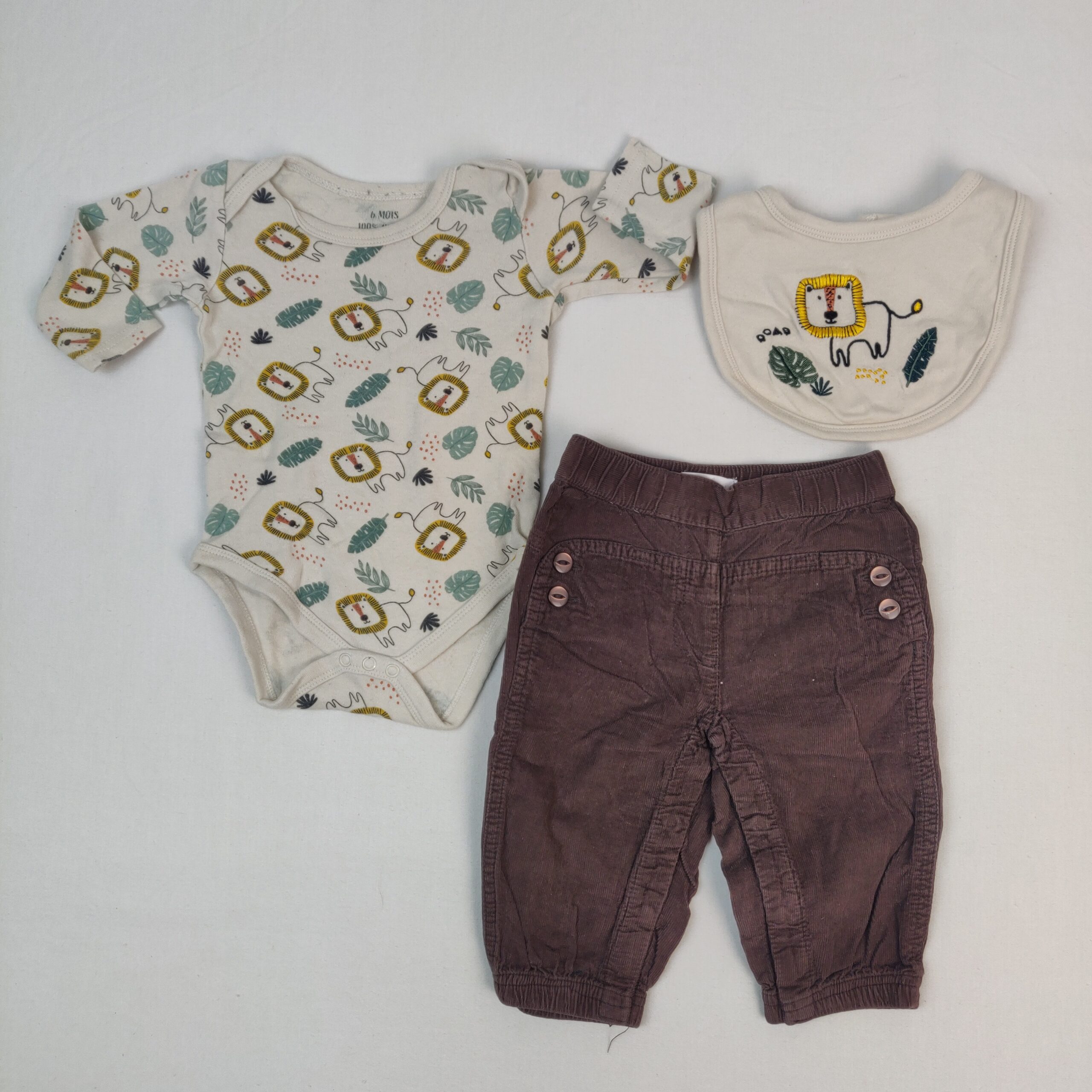 Ensemble 3 pièces - Multimarques - 6M