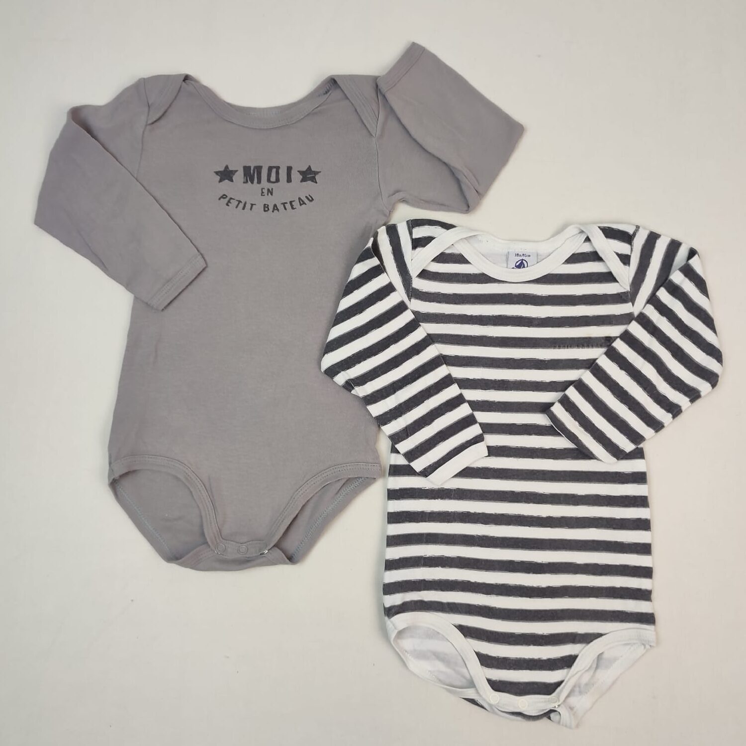 2 bodies - Petit Bateau - 18M