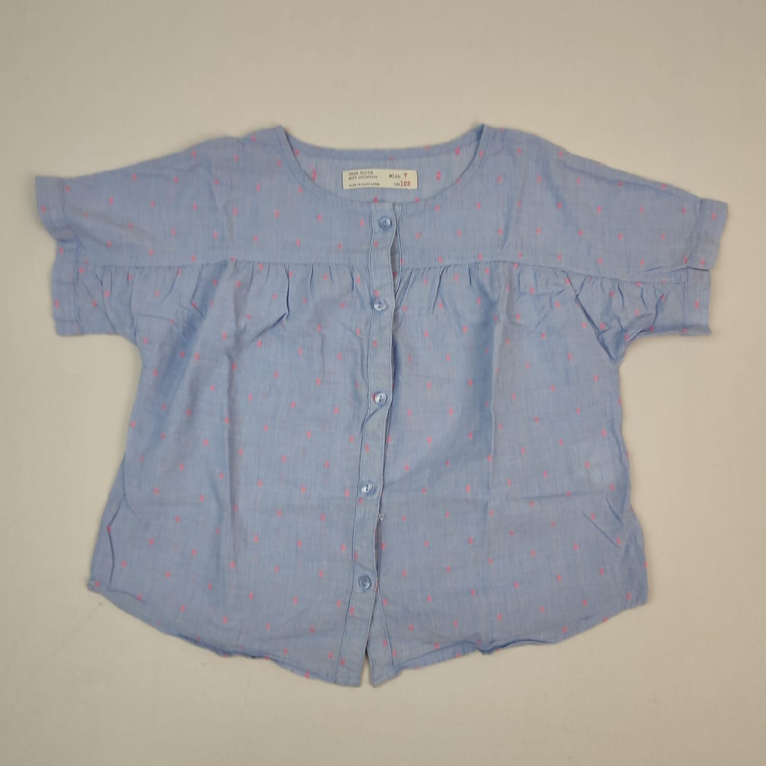 Chemise manches courtes - Zara - 7A