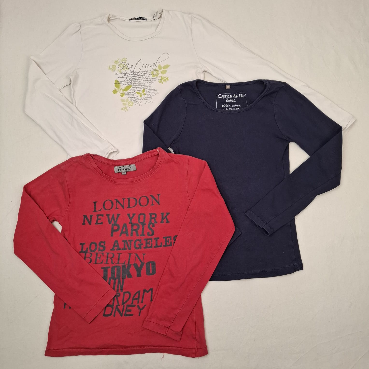 T-shirt manches longues - Multimarques - 12A