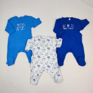 3 pyjamas 1 pièce - Tex - 3M