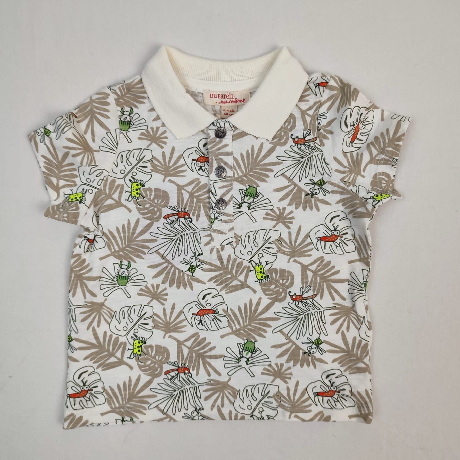 Polo manches courtes - Du Pareil au Même - 6M