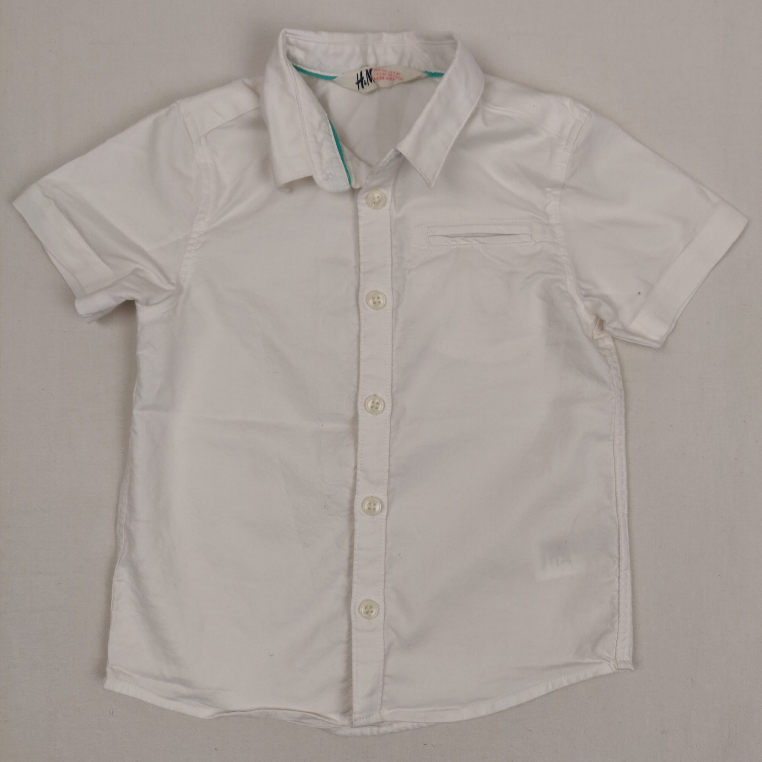 Chemise manches courtes - H&M - 4A