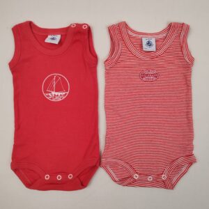 2 bodies - Petit Bateau - 1M