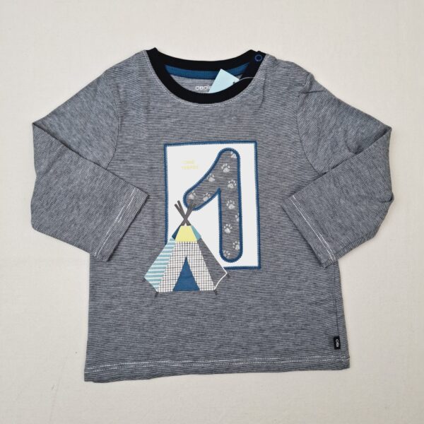 T-shirt manches longues - Obaïbi - 12M
