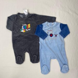2 pyjamas 1 pièce - Tex - 6M