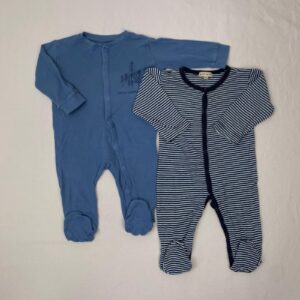 2 pyjamas 1 pièce - Multimarques - 6M