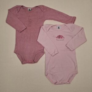 2 bodies - Petit Bateau - 12M