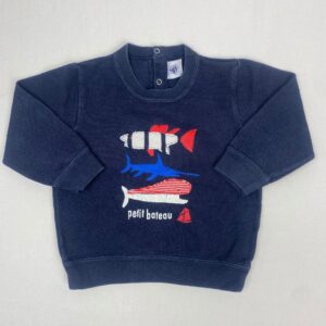 T-shirt manches longues - Petit Bateau - 18M