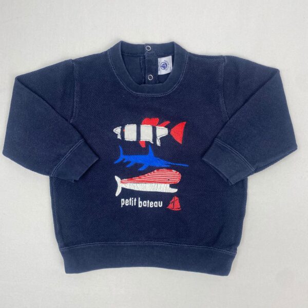 T-shirt manches longues - Petit Bateau - 18M