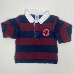 Polo manches longues - Petit Bateau - 12M