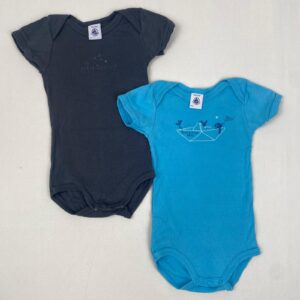 2 bodies - Petit Bateau - 9M