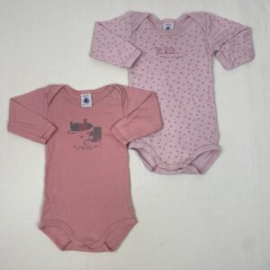 2 bodies - Petit Bateau - 6M