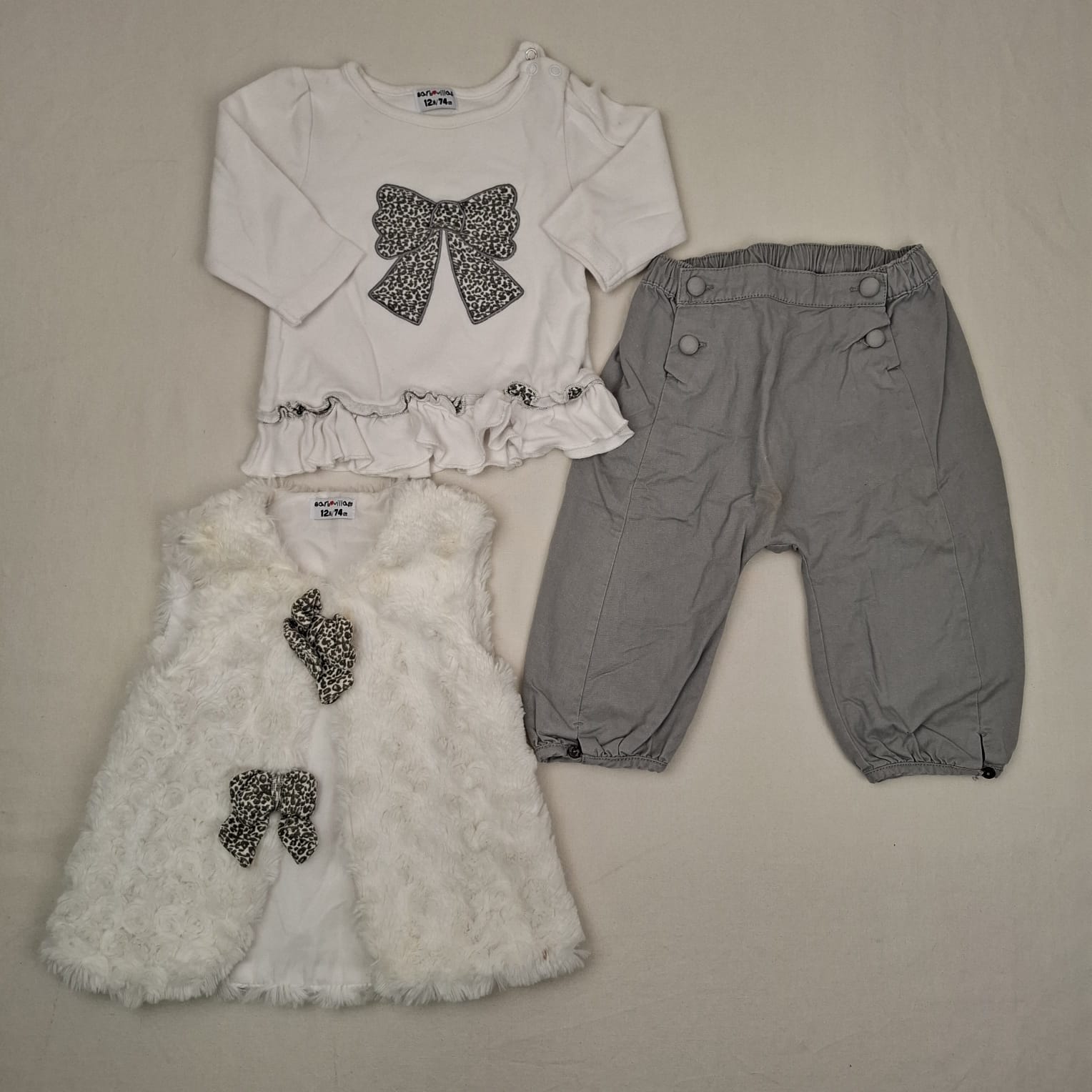 Ensemble 3 pièces - Multimarques - 12M