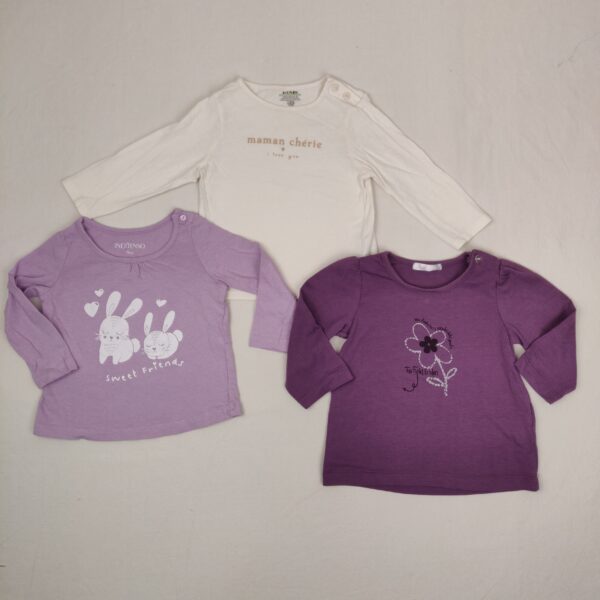 T-shirt manches longues - Multimarques - 12M