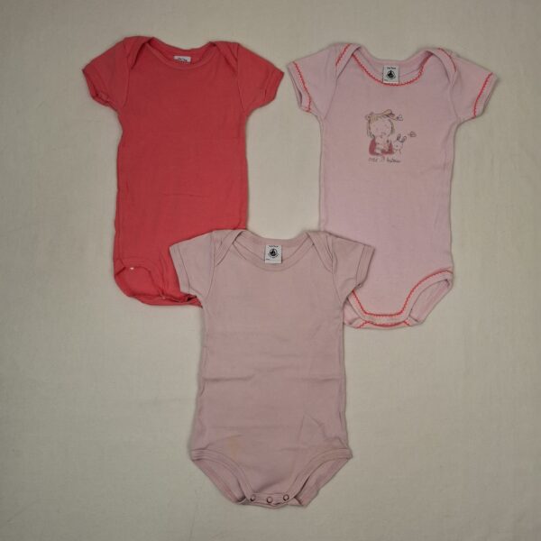 3 bodies - Petit Bateau - 12M