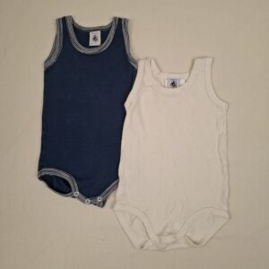 2 bodies - Petit Bateau - 6M