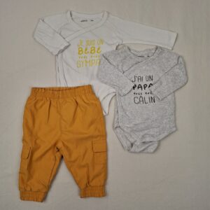 Ensemble 3 pièces - Gemo - 6M